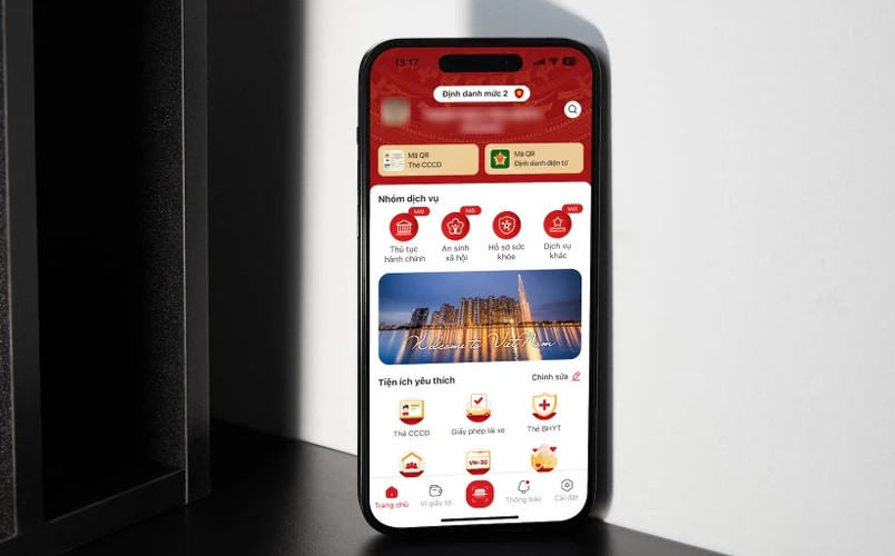 Đăng nhập VNeID trên thiết bị mới không có NFC