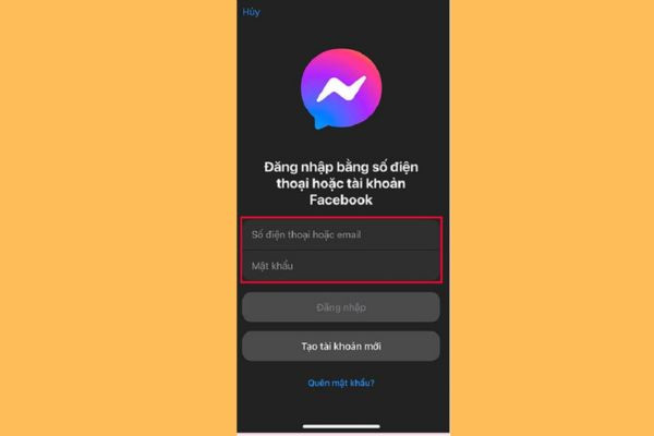 Cách khắc phục không vô hiệu hóa được messenger trên iPhone bước 4