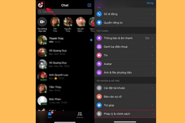 Cách khắc phục không vô hiệu hóa được messenger trên iPhone bước 5
