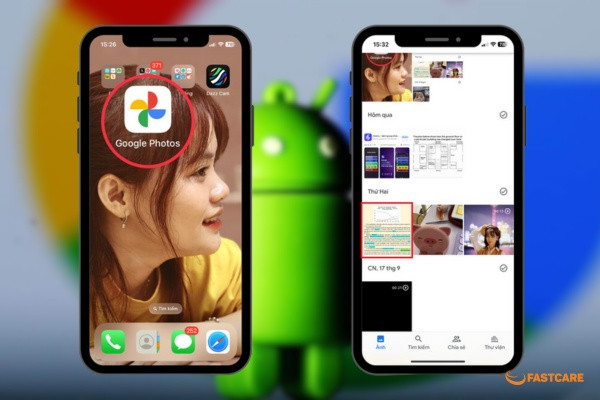 Cách lấy chữ từ ảnh với Google Photos B1