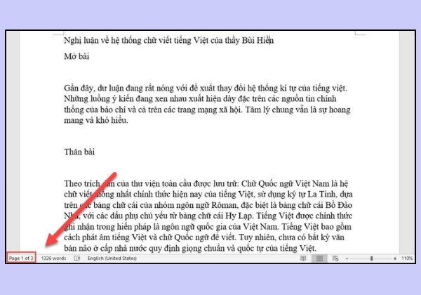 Cách copy trang Word không bị lỗi định dạng