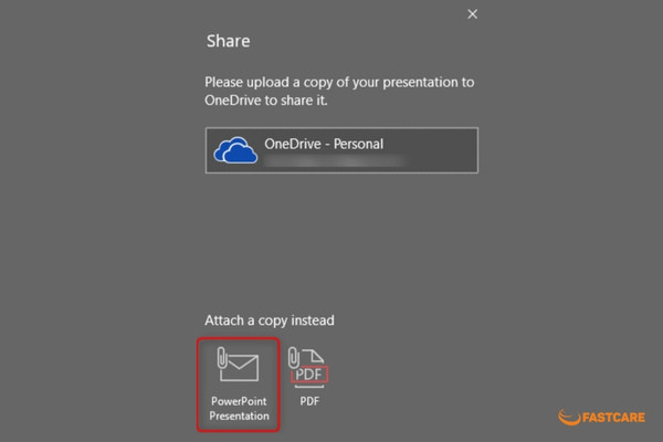Chèn lịch vào PowerPoint
