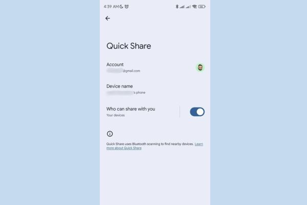 Cách sử dụng Quick Share Xiaomi B2 Cách sử dụng Quick Share Xiaomi B2