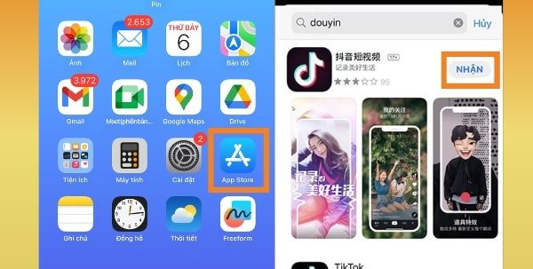 Cách tải App Douyin iOS bước 5