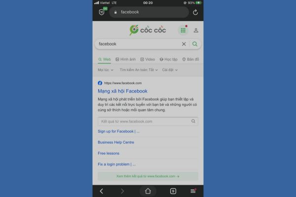 Cách tải clip từ bình luận Facebook cho điện thoại bước 2