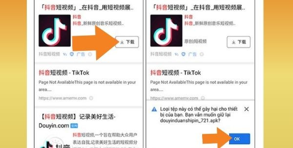 Cách tải Douyin App Android qua Baidu bước 2 Cách tải Douyin App Android qua Baidu bước 2