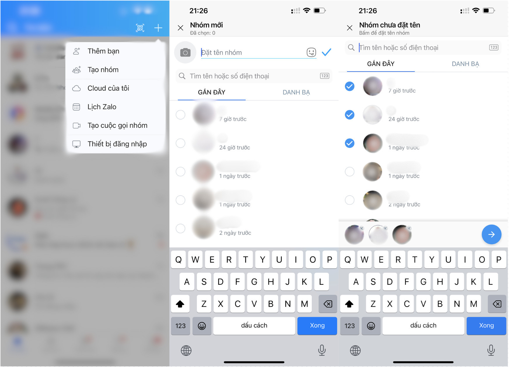 Cách tạo nhóm chat Zalo bằng máy tính