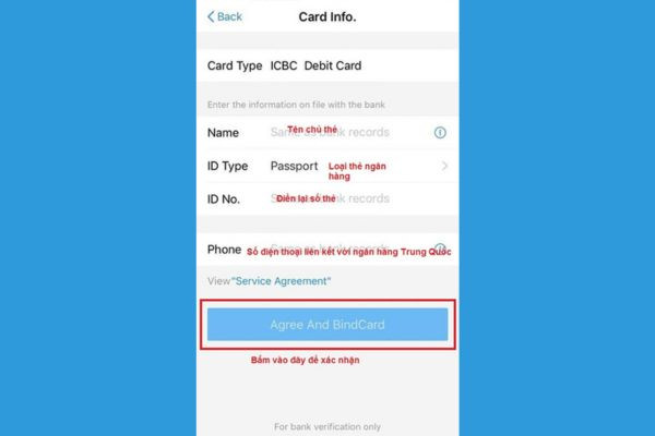 Cách tạo tài khoản Alipay trên điện thoại bước 7