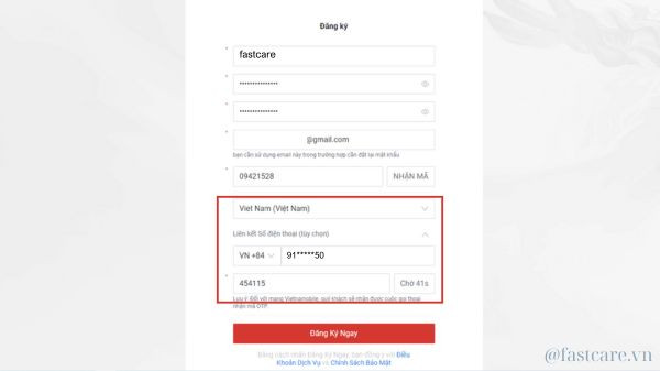 Tạo Tài Khoản Garena