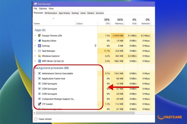 Tắt ứng dụng chạy ngầm win 10