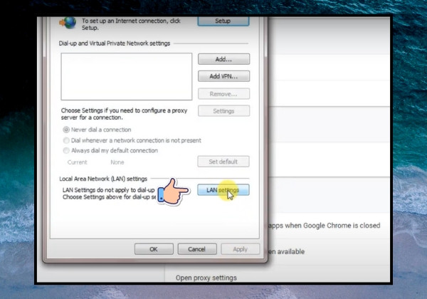 Cách thay đổi Proxy trên Google Chrome