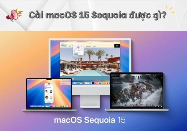 Cài macOS 15 Sequoia Cài macOS 15 Sequoia