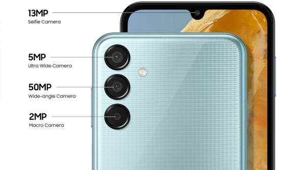 Camera sau Samsung M15