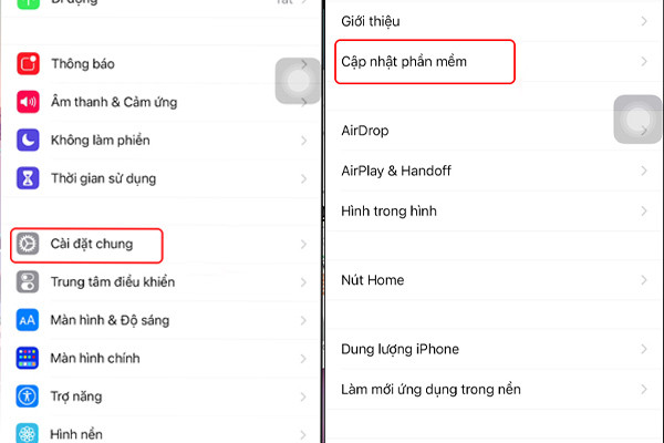 Quay màn hình iPhone bị mờ