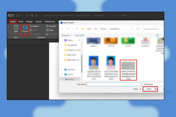 Chèn chữ ký viết tay vào file Word nhanh gọn B4