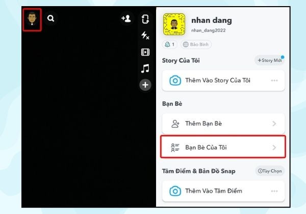 Cách chặn trên Snapchat
