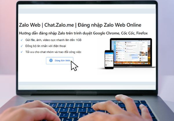 Chi tiết cách đăng nhập Zalo Web bằng mã QR bước 1