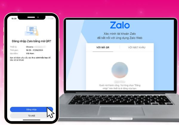 Chi tiết cách đăng nhập Zalo Web bằng mã QR bước 4