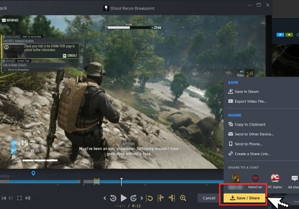 Steam Game Recording