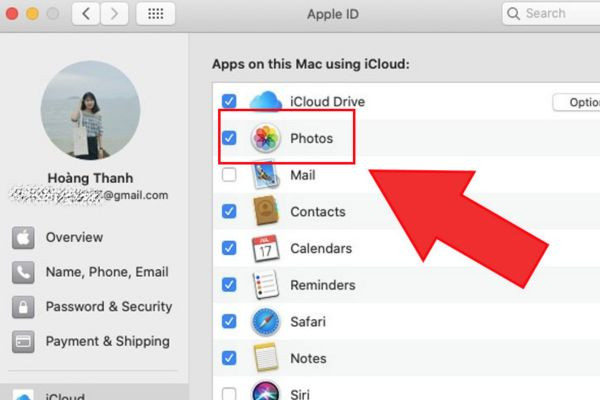 Chuyển ảnh từ iPhone sang máy tính bằng ảnh iCloud B3