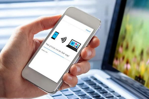 Copy ảnh từ iPhone sang máy tính qua Bluetooth