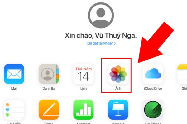 Copy ảnh từ iPhone sang máy tính qua iCloud Photos B2