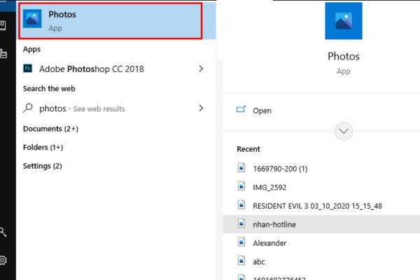 Copy ảnh từ iPhone sang máy tính bằng Windows Photos