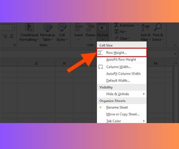 Cách điều chỉnh chiều cao của dòng trong Excel Cách điều chỉnh chiều cao của dòng trong Excel