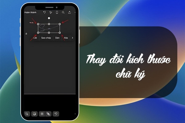 Điều chỉnh chữ ký trong Word&nbsp;B2