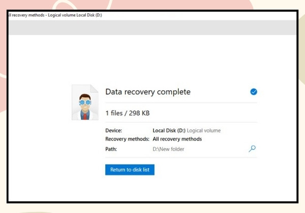 Cách lấy lại file khi bấm Shift Delete