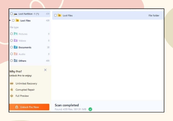 Cách lấy lại file khi bấm Shift Delete