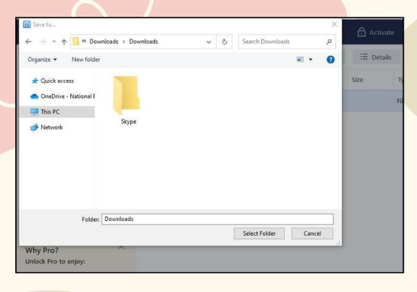 Cách lấy lại file khi bấm Shift Delete