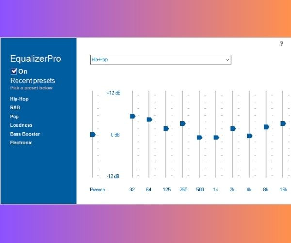 Cách chỉnh Equalizer trên máy tính