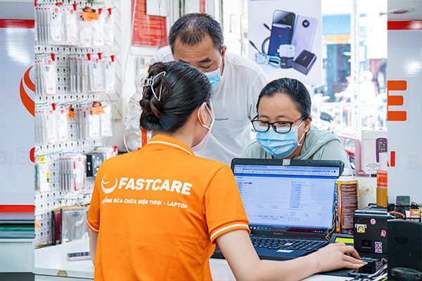FASTCARE bảo hành dài và hỗ trợ tận tâm
