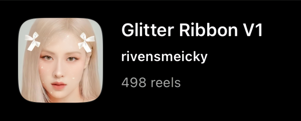 Filter Glitter Ribbon V1 by rivensmeicky Filter Glitter Ribbon V1 by rivensmeicky