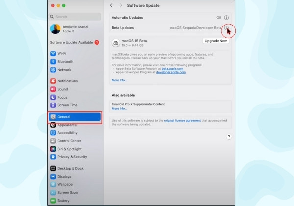 Cài macOS 15 Sequoia Cài macOS 15 Sequoia