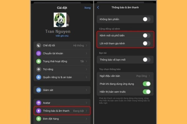 Hướng dẫn cách chặn bị add vào nhóm trên Messenger tài khoản spam bước 2