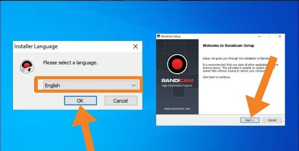 Hướng dẫn cách tải Bandicam bước 2