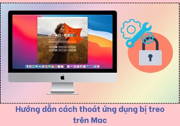 Macbook treo ứng dụng