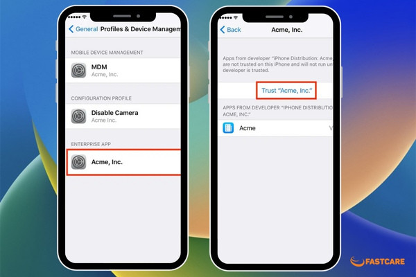 Xác nhận tin cậy ứng dụng trên iPhone Xác nhận tin cậy ứng dụng trên iPhone