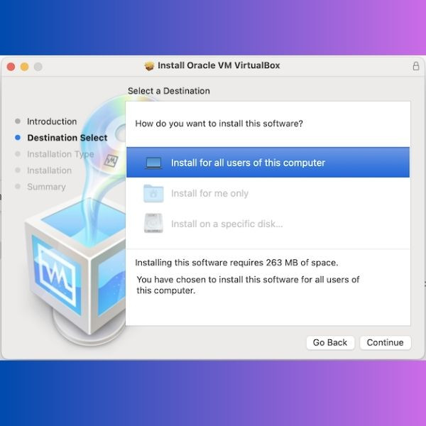 Hướng dẫn cài đặt VirtualBox trên macOS bước 3 Hướng dẫn cài đặt VirtualBox trên macOS bước 3