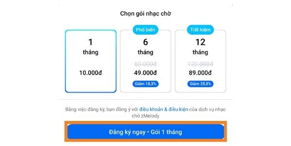 Hướng dẫn cài nhạc chờ Zalo bước 3
