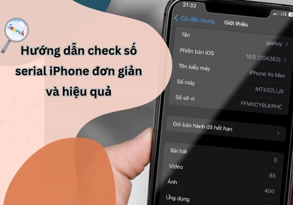 iPhone serial number check