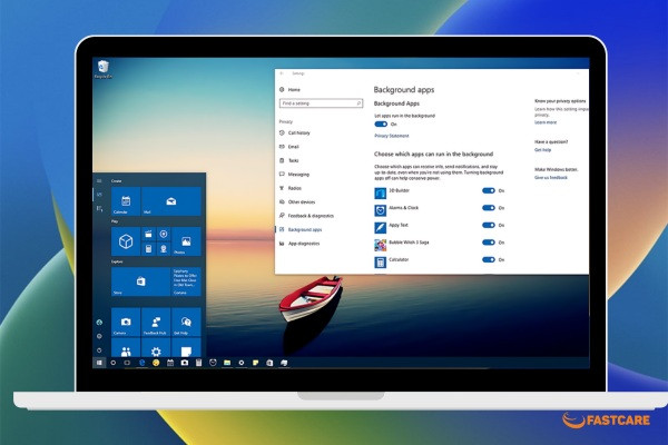Tắt ứng dụng chạy ngầm win 10
