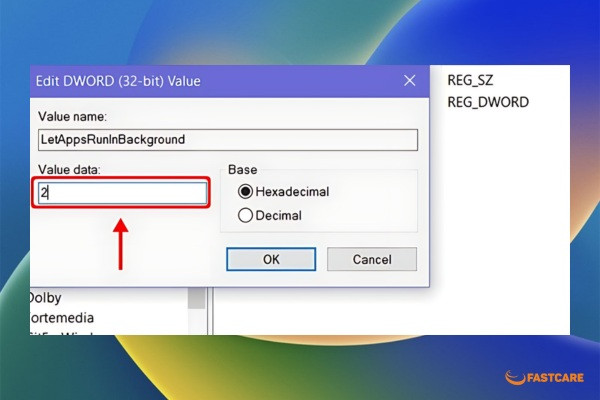 Tắt ứng dụng chạy ngầm win 10
