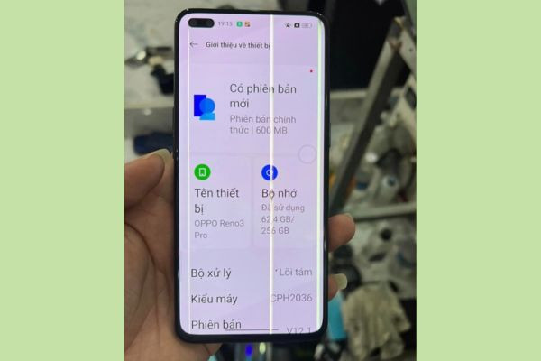 Sọc màn hình Oppo sửa bao nhiêu tiền