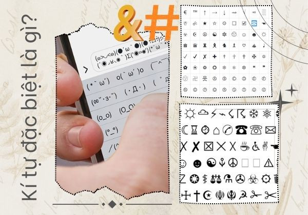 Kí tự đặc biệt Kí tự đặc biệt