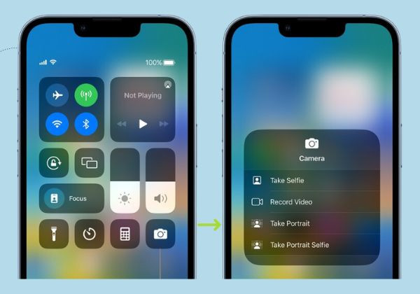 Cách bật Camera nhanh trên iPhone