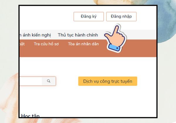 Tìm số điện thoại đăng ký CCCD qua trình duyệt Web bước 1 Tìm số điện thoại đăng ký CCCD qua trình duyệt Web bước 1
