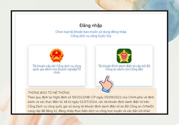 Tìm số điện thoại đăng ký CCCD qua trình duyệt Web bước 2 Tìm số điện thoại đăng ký CCCD qua trình duyệt Web bước 2